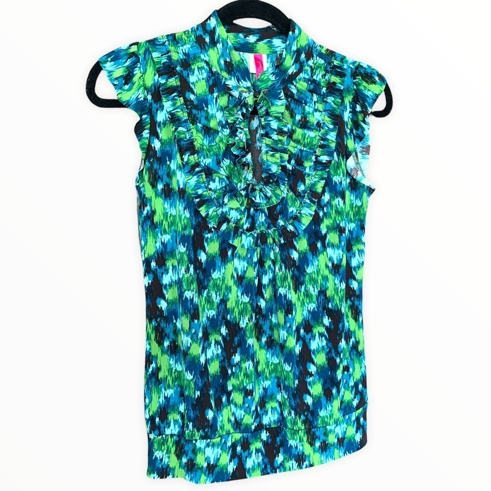 Heart Soul Ruffle Top Size S